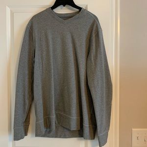 Lululemon light grey sweatshirt